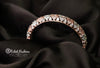 Rose/silver Nora bangle