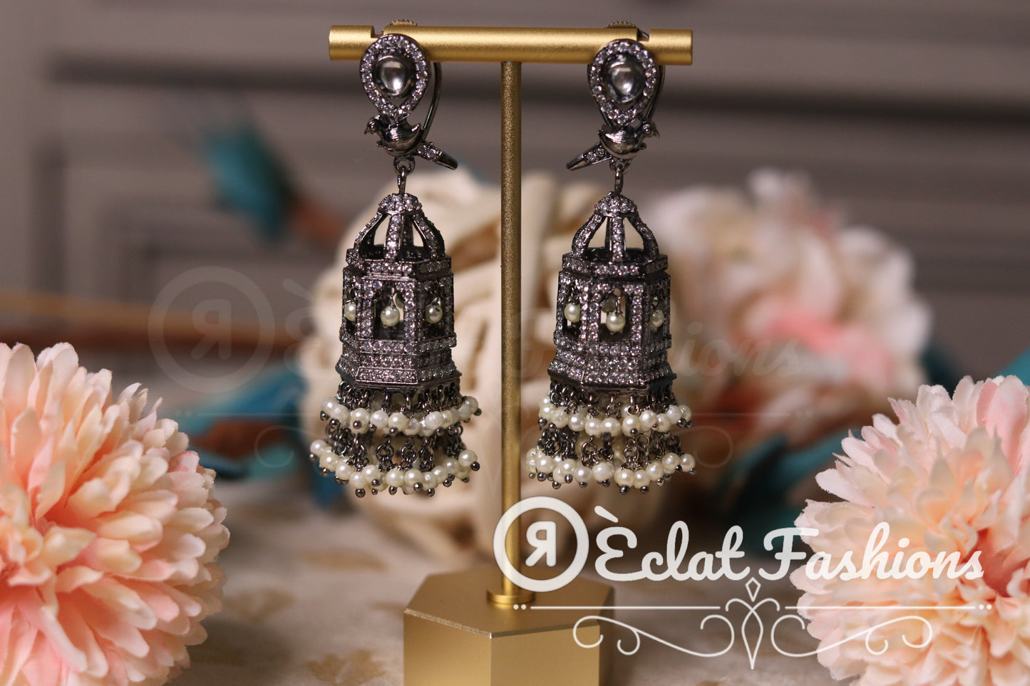 Bird Cage Victorian Earrings